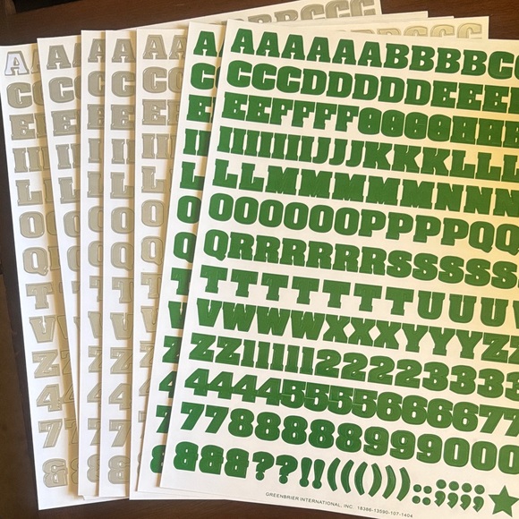 Colorful Alphabet Sticker Set - Picture 4 of 13